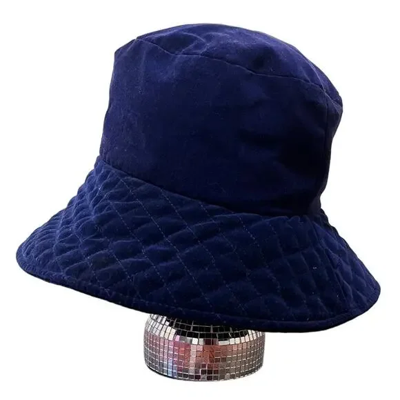 Liz Claiborne Vintage Blue Buckethat - Picture 4 of 9